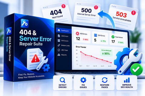 404 & Server Error Repair Suite